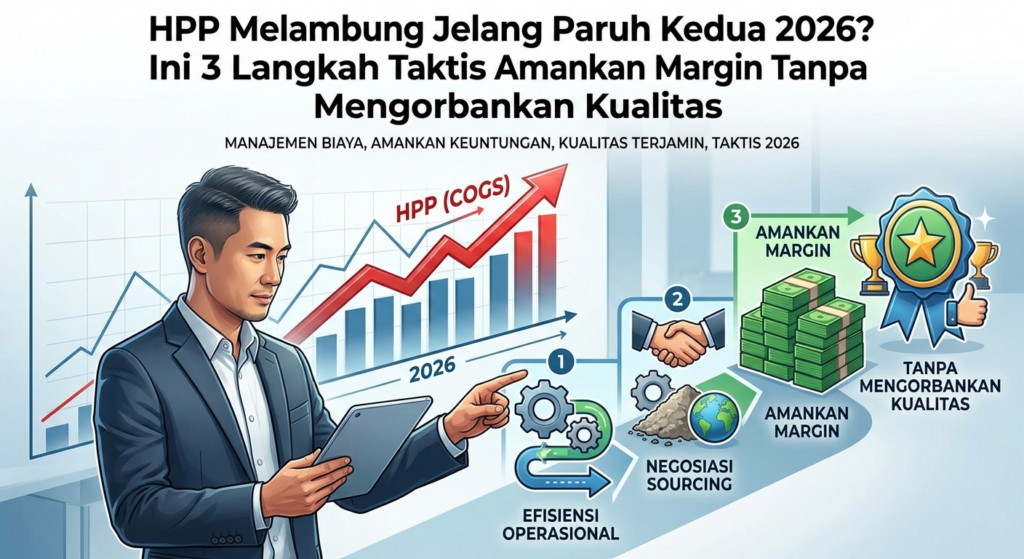 Strategi Menurunkan HPP Kosmetik & Mengamankan Margin Q3 2026