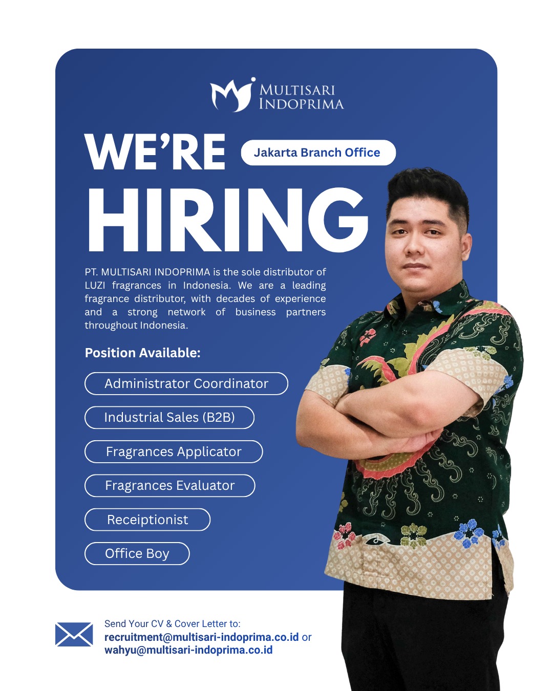 Multisari Indoprima Hiring Multisari Indoprima Hiring